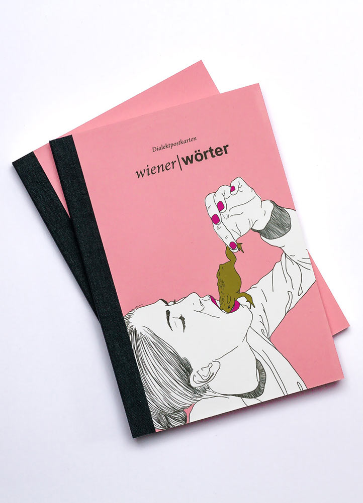 Postkartenbuch 'Wiener Wörter'